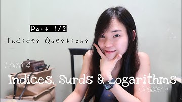 【ENG】ADD MATHS | Form 4 Chapter 4: Indices, Surds & Logarithms (Indices Explanation) Part 1/2