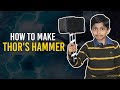 How to make Thor's Hammer out of Cardboard (in Hindi) | Thor's Hammer DIY Hindi