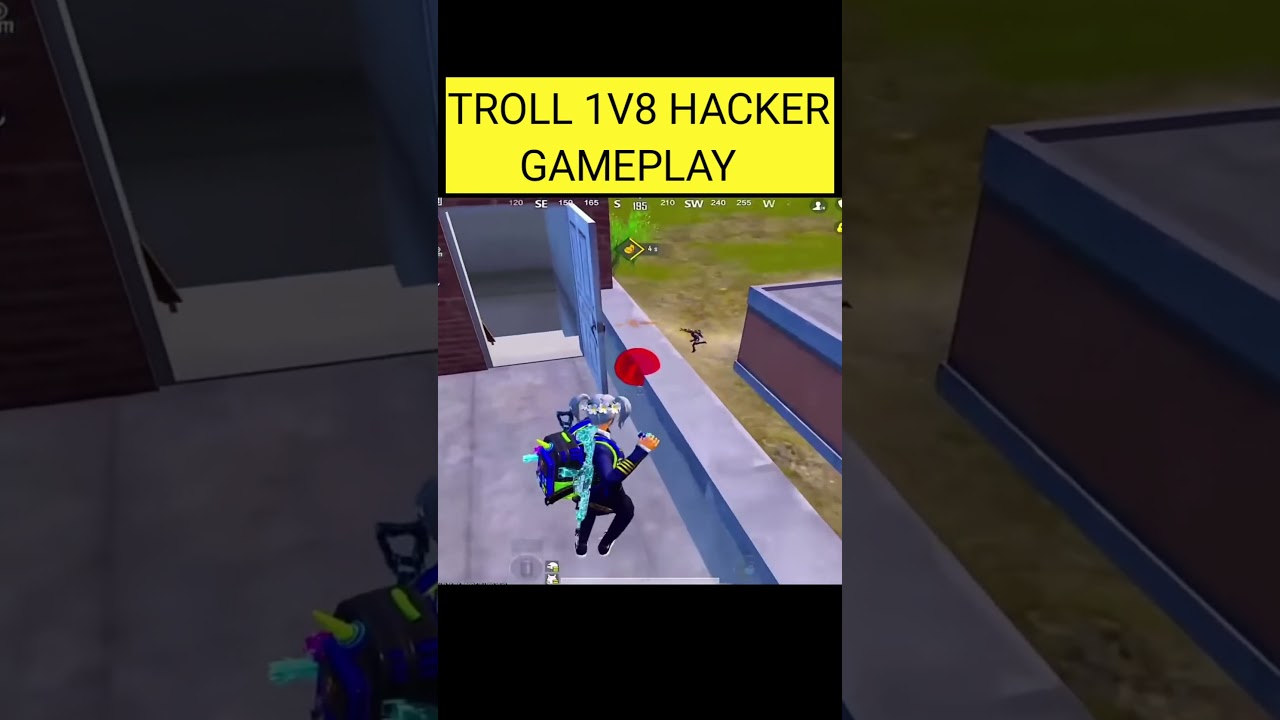 TROLL OP HACKER GAMEPLAY 1V 8 