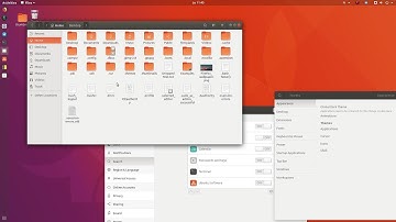 Ubuntu 18.04 with Suru icon theme daily build