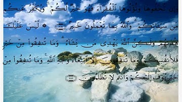 سورة البقرة الايات 267 الى 274 - تجويد