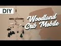 Woodland Crib Mobile | Artsypaints