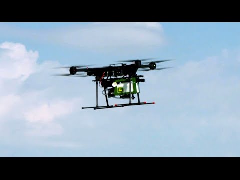 Autonomous drone sprayer - Future of Farming | John Deere