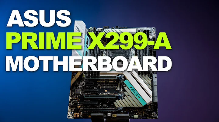 Placa Base ASUS X299-A: Rendimiento y Estilo