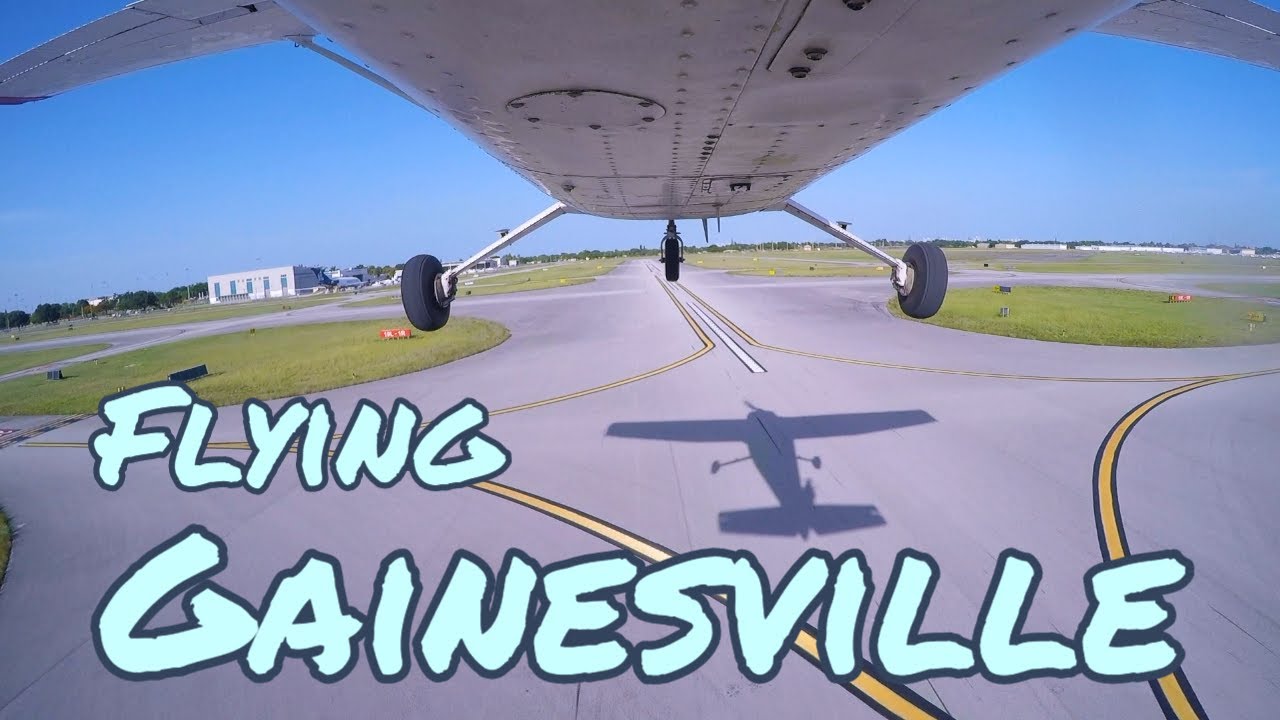 Flying a Rabbi to Gainesville - Cessna 172 - YouTube