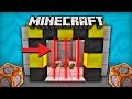 How to build a working LASER DOOR in MCPE - Minecraft Command Block Tutorial (No Mods)