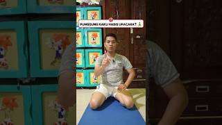 Cara Cepat Atasi Pinggang Kaku Sebelum Istirahat 🌙✅