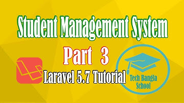 Student Management System Laravel 5.7 Authentication Part 3 - Live Project | Coding Xpress