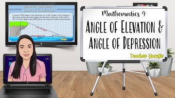 Application  of Right Triangle Trigonometry || ANGLE OF ELEVATION || ANGLE OF DEPRESSION