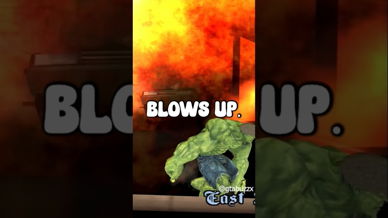 Hulk in Every GTA Game!! #shorts #gta