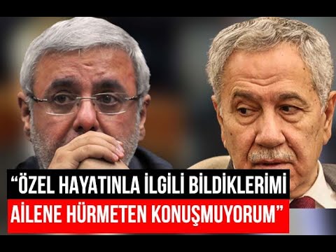 AKP'nin ardından Arınç bu kez de Metiner'i sert sözlerle hedef aldı