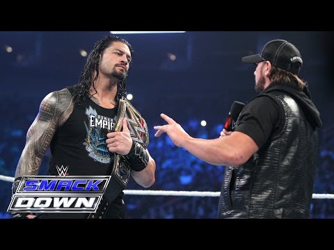 Roman Reigns and AJ Styles size each other up: SmackDown, April 7, 2016