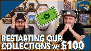 Restarting our Board Game Collections with $100 | What Games Would We Buy?