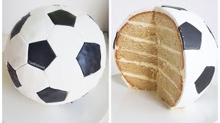 Fußballtorte 3D / WM Fußballmotivtorte / Footballcake