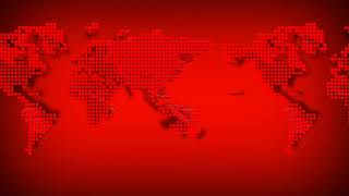Animated News back red screen