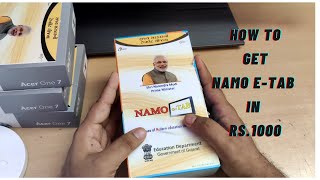 New Namo E-Tab (2020 Edition) (Tablet in Rs.1000) from Government : Cheapest : Unboxing and Review