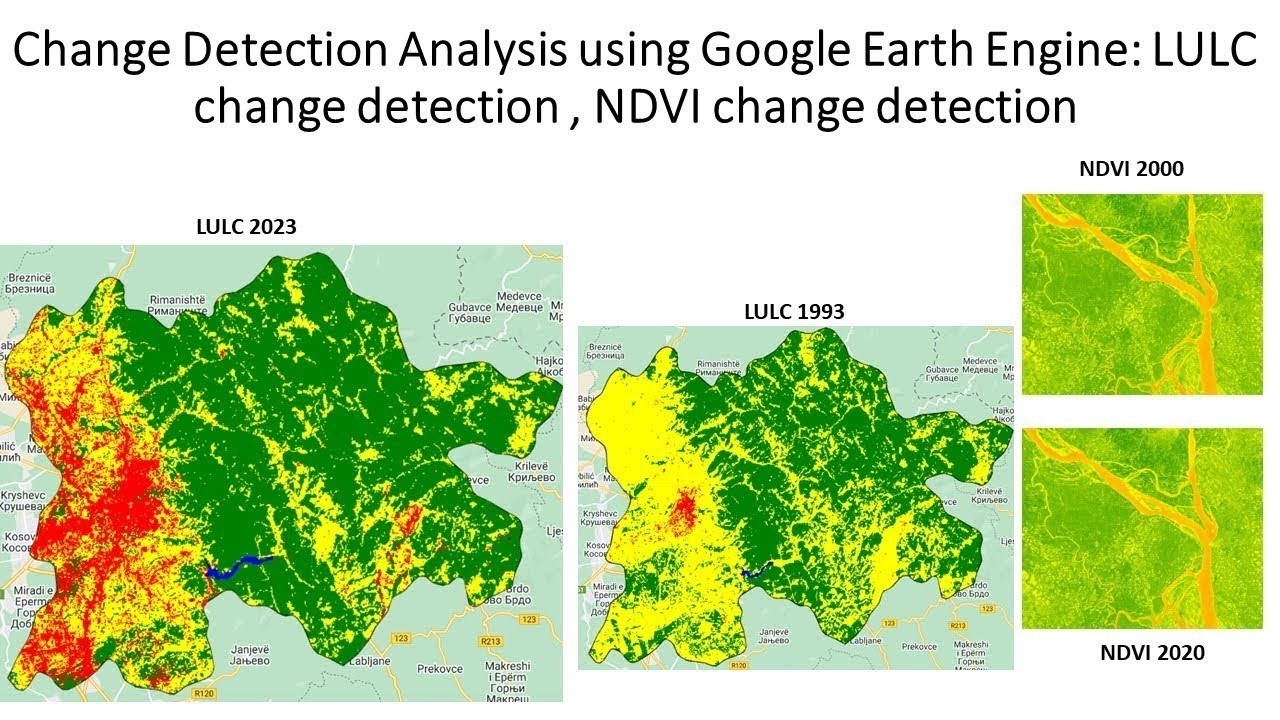 Land Use and Land Cover Change Detection in Google Earth Engine ...