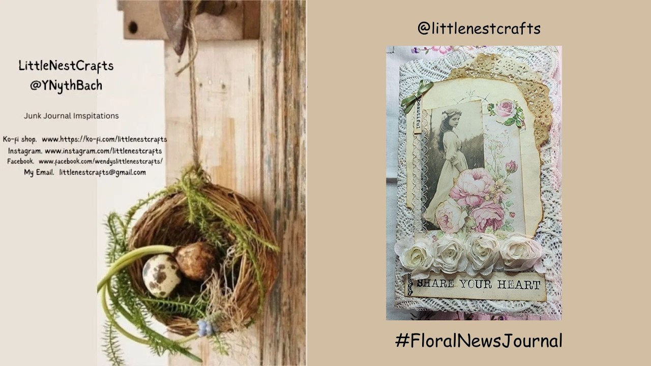 dtsunflowersanddors-Floral News Journal Flip Through