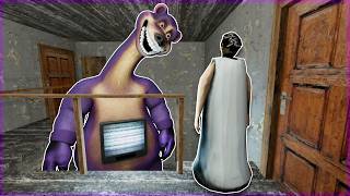 Granny vs Bearfriender in Granny House | 3D Animation Story