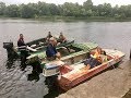 Водномоторный фильм Сплав По Низовью Днепра. Красоты, плавни, гроза, сильный ветер.