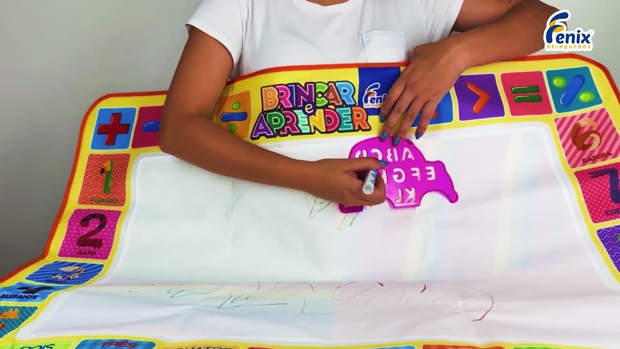 Water Doodle Mat - Crianças Pintando Tapete de Brinquedo - Tapete