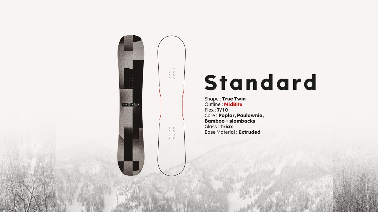 persoon trolleybus Knuppel Standard Snowboard 2023 | YES. Snowboards