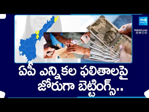 Huge Betting On AP Elections Results 2024 | TDP Vs YSRCP | CM Jagan | Chandrababu | @SakshiTV - SAKSHITV