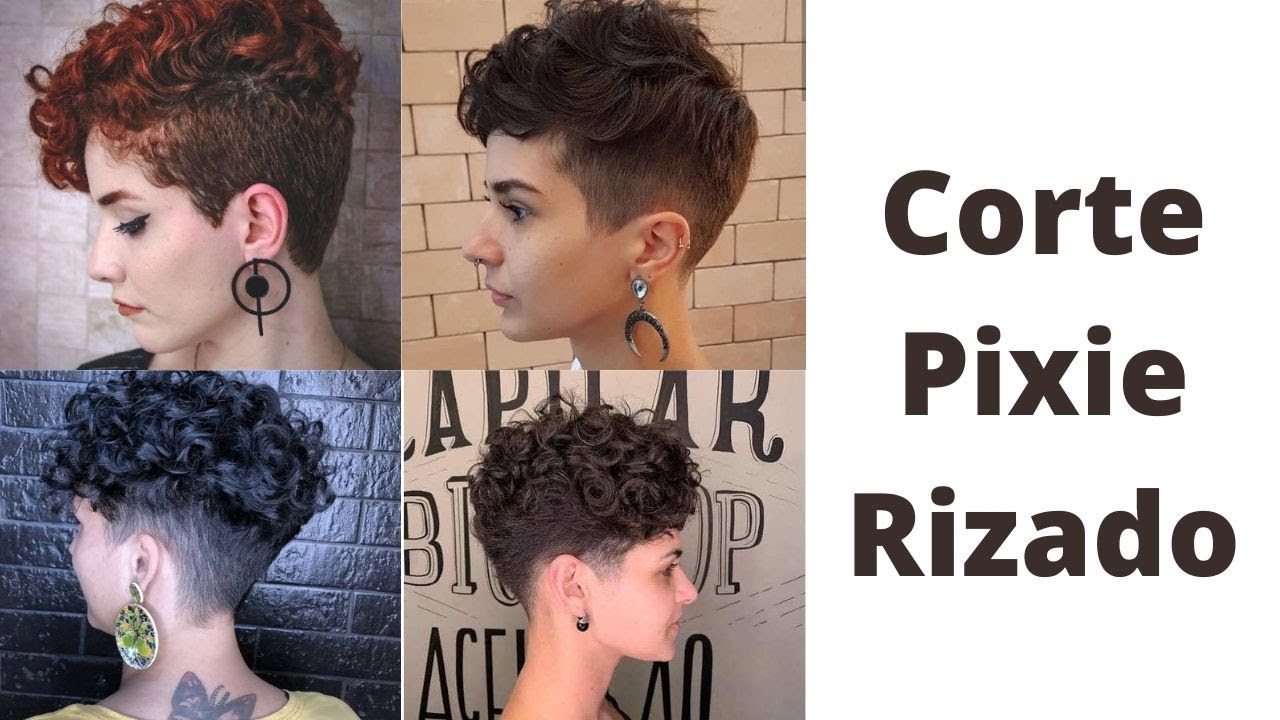 Cortes de Cabello Pixie Rizado 2022 | Curly Pixie Haircuts 2022 - YouTube