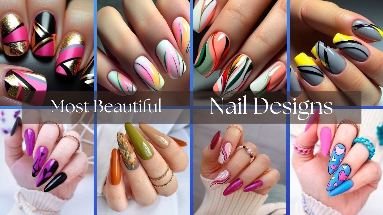 MOST BEAUTIFUL NAIL DESIGNS FOR GIRLS || NAILART COMPILATION - YouTube