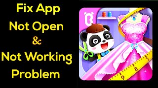 Baby Panda's Fashion Dress Up App Not Working Problem |Baby Panda's Fashion Dress Up App Not Opening screenshot 5