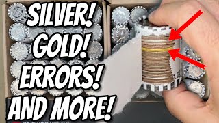 I FOUND GOLD, SILVER, VARIETIES AND MORE HUNTING $1000 IN HALF DOLLARS!