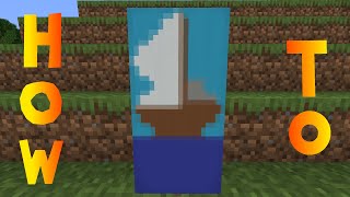 Minecraft: How to Make a Boat / Ship Banner - Tutorial screenshot 4