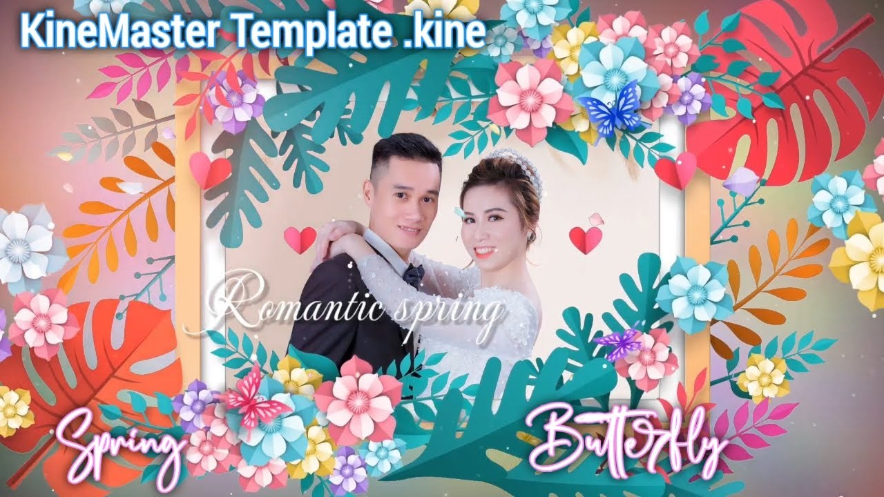 Kinemaster Spring Bướm Xuân style KineMaster Spring Butterfly - YouTube