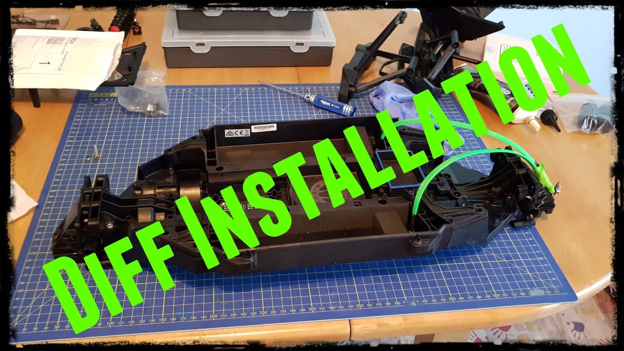 Traxxas X maxx How to Install Diffs - YouTube
