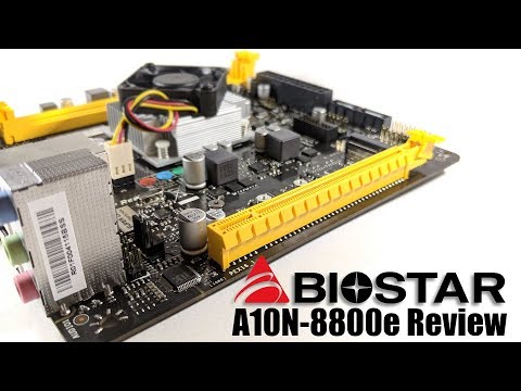 Biostar A10N-8800e Budget Gaming PC 2020