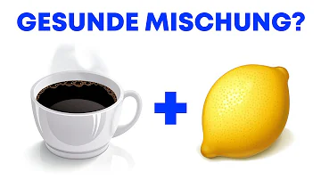 Was bringt Kaffee mit Zitrone?