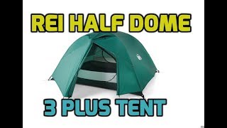 REI Half Dome 3 Plus Tent & Footprint (3+) - 21:9 Cinematic HD
