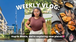 WEEKLY VLOG: We’re trying new food places and running errands 💖