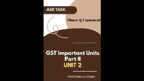 GST Unit 2 I BBA B.Com I BU Final Exam  2023 I Important Concepts I Definitions and Supply under GST