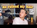 DYING MY HAIR PINK (in my college dorm)