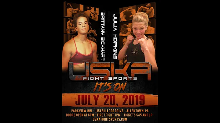 fight 10 Julia Hopkins Verse Brittany Bickhart