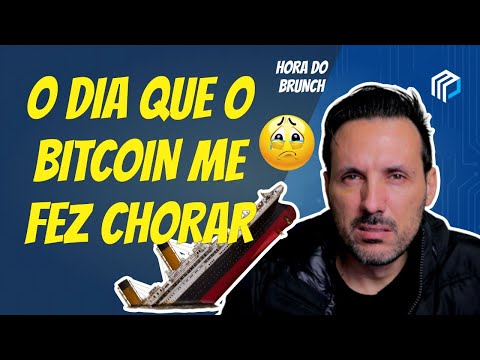 BITCOIN e as CRIPTOMOEDAS DERRETENDO! O QUE FAZER? | Hora Do Brunch #35