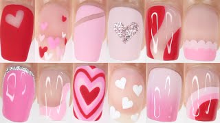 40 VALENTINES DAY NAIL DESIGNS 2024 | huge valentines day pink nail art compilation by Gabby Angelique 29,239 views 4 months ago 13 minutes, 1 second