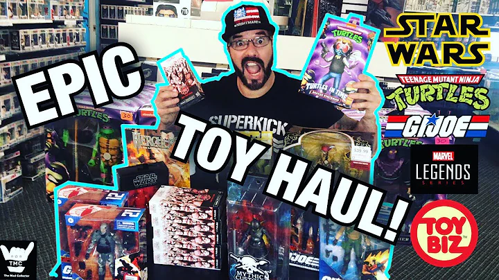EPIC TOY HAUL! Hasbro Pulse Marvel Legends, GI JOE Classified, Neca TMNT, Star Wars & More!