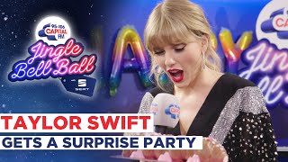 Video thumbnail of "Taylor Swift Gets A Surprise Birthday Party | Capital's Jingle Bell Ball"