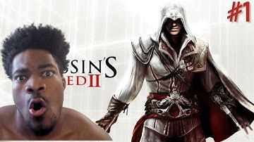 FIRST TIME PLAYING Assassin’s Creed 2 | Ezio Is A Different Beast!! | Part 1