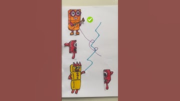 SPRUNKI NUMBERBLOCKS TWO PHASE 4 #shorts #viral #sprunki #numberblocks #match #puzzle #game #funny