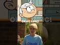 loud house animated vs. IRL characters! #shorts