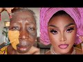 BRIDAL 😳🔥 VIRAL VIDEO ✂️💉 BOMB MUST WATCH MAKEUP AND GELE TRANSFORMATION 😱 MAKEUP TUTORIAL