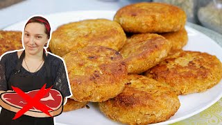 Как приготовить КОТЛЕТЫ со вкусом мяса. Котлеты БЕЗ МЯСА, цыганка готовит.